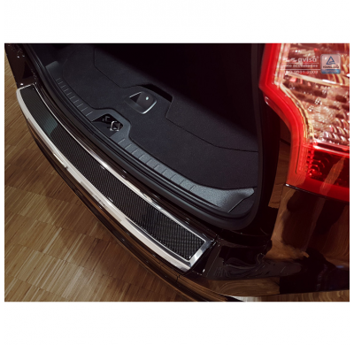 Protector De Paragolpes Acero Inox 'Deluxe' Volvo Xc60 2013-2016 Chrome/Black Carbon