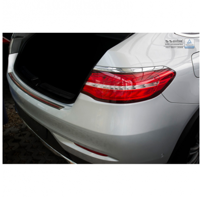 Protector De Paragolpes Acero Inox 'Deluxe' Mercedes Gle Coupé 2015- Black/Red-Black Carbon