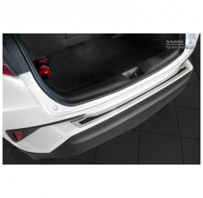 Protector Paragolpes Acero Inox 'Deluxe' Toyota C-Hr 2016- Chrome/Negro Carbon
