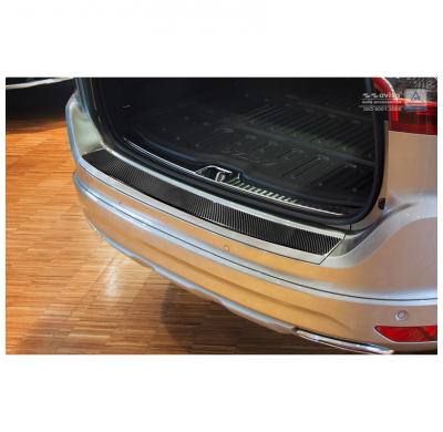Protector De Paragolpes Trasero Carbono Volvo Xc60 2013-2016 Black Carbon
