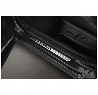 Protectores de umbral de puerta de acero inoxidable para Kia Sportage (NQ5) 2021- 'Exclusive Edition' - 2 piezas AVISA