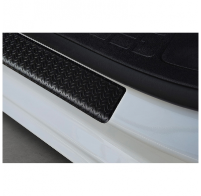 Protectores de umbral de puerta Avisa de aluminio para Ford Transit Custom (V710) y Tourneo Custom (V710) (2023) con placa estri