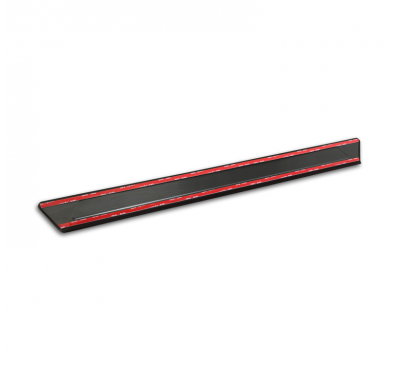 Protectores de umbral de puerta en acero inoxidable negro para Cupra Born 2021 - 'Inserto de cobre con líneas' - 4 piezas