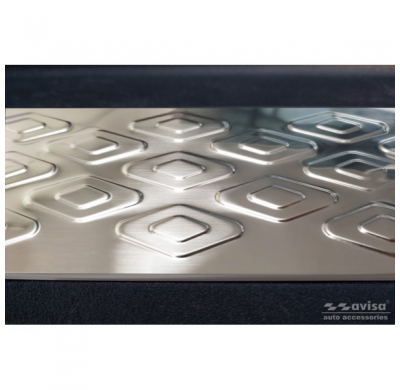 Protectores de umbral de puerta de acero inoxidable aptos para Volkswagen ID.Buzz 2022- 2 piezas