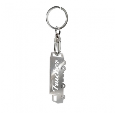 Llavero de acero inoxidable - Trucker/Truck