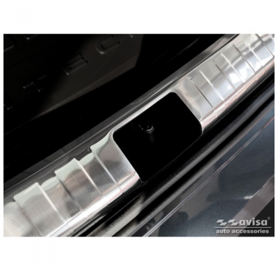 Protector de parachoques trasero interior de acero inoxidable valido para Seat Ateca 2016-2020 y FL 2020- incl. Cupra Ateca 2018
