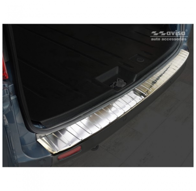 Protector acero paragolpes trasero Ford Transit/Tourneo Custom 2012-2018 & 2018- 'Ribs'