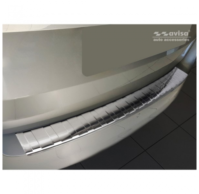 Protector acero paragolpes trasero Skoda Fabia III Combi Facelift 2018- 'Ribs'