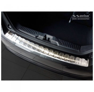 Protector acero paragolpes trasero Ford Fiësta MK8 5-puertas 2017- 'Ribs'