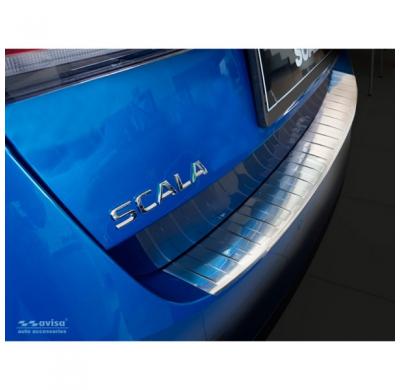 Protector acero paragolpes trasero Skoda Scala 2019- 'Ribs'