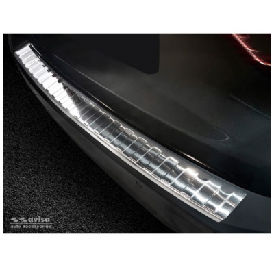 Protector De Paragolpes Trasero Acero Inox Bmw 3-Series G21 Touring M-Package 2018- 'Ribs'