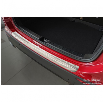 Protector de parachoques trasero de acero inoxidable apto para Mercedes GLA-Class II H247 2020- 'Ribs'