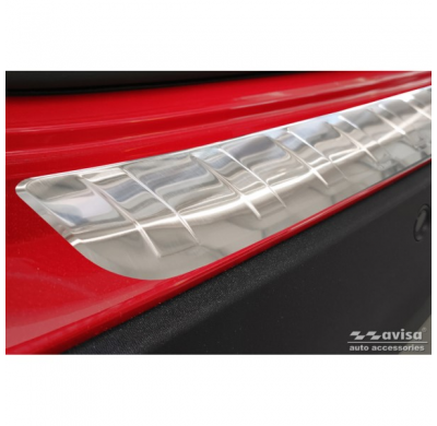 Protector de parachoques trasero de acero inoxidable apto para Mercedes GLA-Class II H247 2020- 'Ribs'