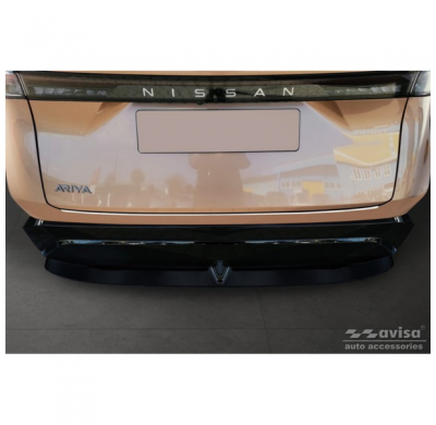 Protector de paragolpes trasero de acero inoxidable apto para Nissan Ariya 2022- 'Ribs'