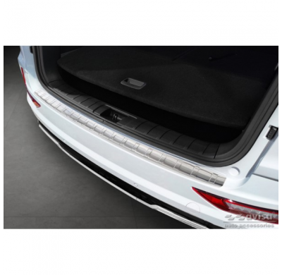 Protector de acero inoxidable para el parachoques trasero del Ssangyong Rexton (YK) Facelift 2021- 'Ribs'