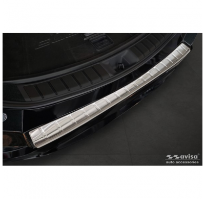 Protector de parachoques trasero de acero inoxidable apto para Lexus RZ 2023- 'Ribs'