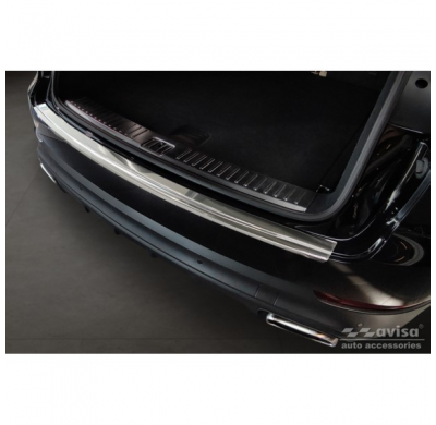 Protector de parachoques trasero de acero inoxidable para Porsche Cayenne III 2017-