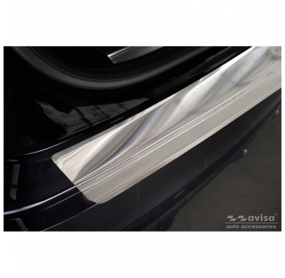 Protector de parachoques trasero de acero inoxidable para Porsche Cayenne III 2017-