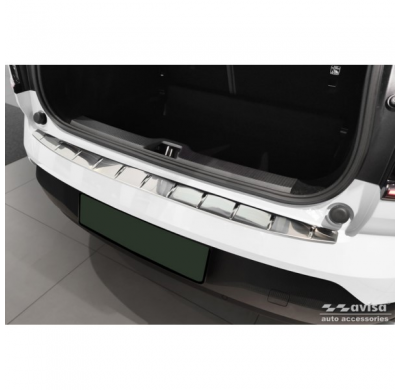 Protector de parachoques trasero de acero inoxidable apto para Volvo EX30 2023- 'Ribs'