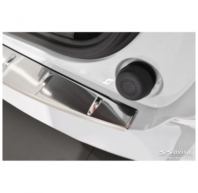 Protector de parachoques trasero de acero inoxidable apto para Volvo EX30 2023- 'Ribs'