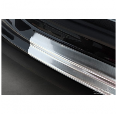 Protector de parachoques trasero de acero inoxidable apto para Mercedes EQC (N293) 2019- 'Ribs'