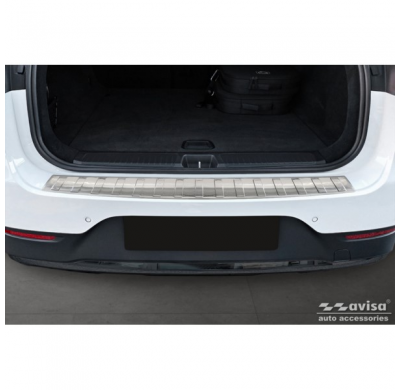 Protector de parachoques trasero de acero inoxidable apto para Mercedes EQE SUV (X294) 2022- 'Ribs'