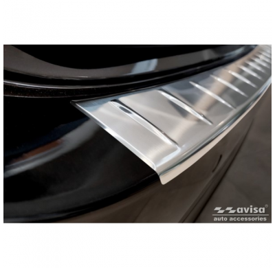 Protector de parachoques trasero de acero inoxidable apto para Mercedes Clase E W214 Sedan 2023- 'Ribs'
