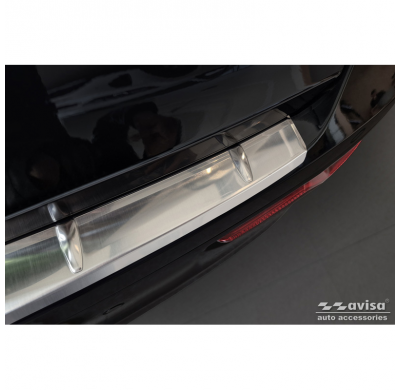 Protector de parachoques trasero de acero inoxidable apto para Kia Niro II Hybrid y Niro II EV (SG2) 2022- 'Ribs'