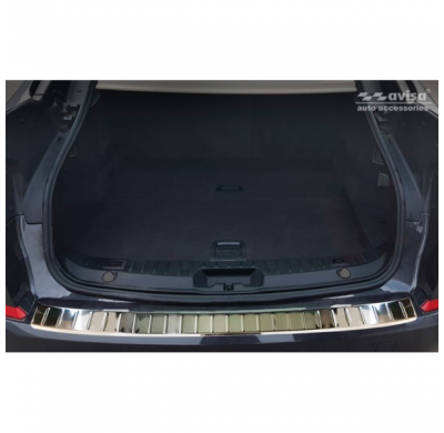 Protector acero paragolpes trasero BMW 5-Serie GT (F07) 2009- 'Ribs'