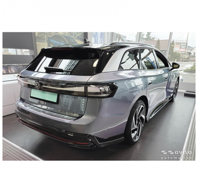 Protector de parachoques trasero de acero inoxidable Avisa negro mate para Ford Transit Courier II / Tourneo Courier II 2023 - '