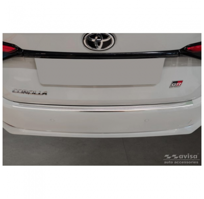 Protector De Parachoques Trasero De Acero Inoxidable Para Toyota Corolla Xii Sedan 2019-