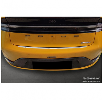 Protector de parachoques trasero de acero inoxidable apto para Toyota Prius V (XW60) 2023-