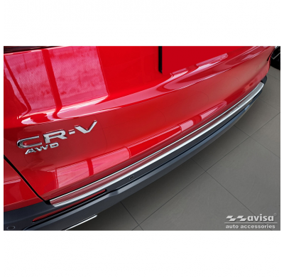 Protector de parachoques trasero de acero inoxidable apto para Honda CR-V VI 2023-