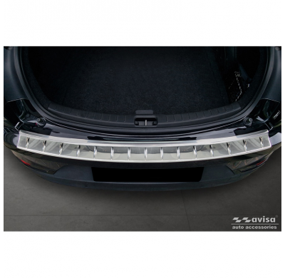 Protector de parachoques trasero de acero inoxidable apto para Polestar 2 2019-2023 y Facelift 2023- 'Ribs'