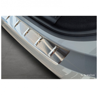 Protector de parachoques trasero de acero inoxidable Avisa apto para MG 3 III 2024 - 'Ribs'