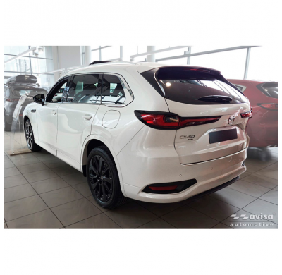 Protector de parachoques trasero de acero inoxidable Avisa adecuado para Mazda CX-80 (KL) 2024-