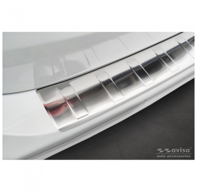 Protector de parachoques trasero de acero inoxidable adecuado para BMW Serie 3 G21 Touring 2019-2022 'Ribs'