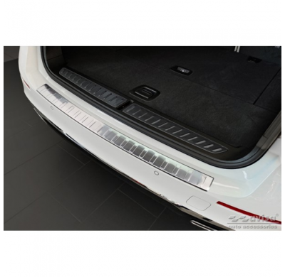 Protector de parachoques trasero de acero inoxidable adecuado para BMW Serie 5 G31 Touring Facelift 2020- excl. M-Sport 'Costill