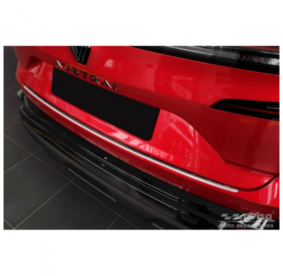 Protector de parachoques trasero de acero inoxidable apto para Renault Austral 2022- "Ribs"