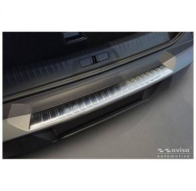 Protector de parachoques trasero de acero inoxidable Avisa para Volkswagen ID.7 Tourer 2024 - Costillas