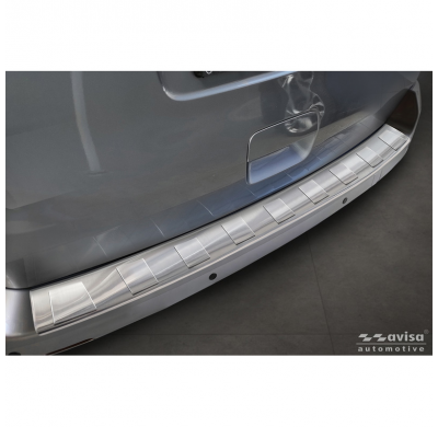 Protector de parachoques trasero de acero inoxidable Avisa adecuado para Citroën Space Tourer y Jumpy 2016- / Peugeot Traveller