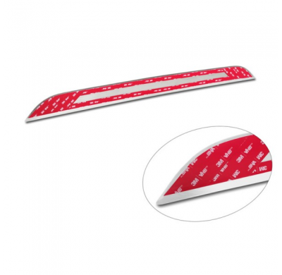 Protector de parachoques trasero de acero inoxidable cromado apto para Toyota Corolla Cross (XG1TJ) 2022- 'Ribs'