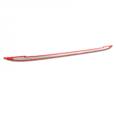 Embellecedor de puerta trasera de acero inoxidable cromado Avisa compatible con Mercedes-Benz GLC II (C254) Coupé 2023-