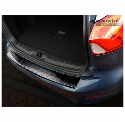 Protector negro acero paragolpes trasero Ford Focus IV Kombi 2018- 'Ribs'