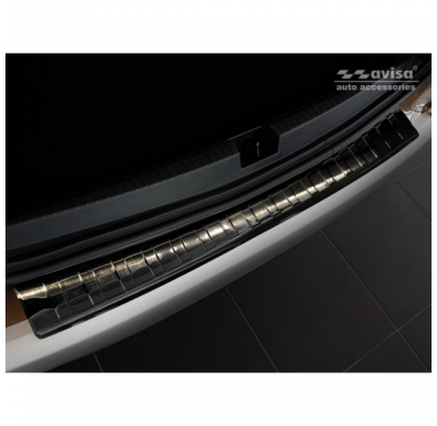 Protector negro acero paragolpes trasero Dacia Duster II 2018- 'Ribs'