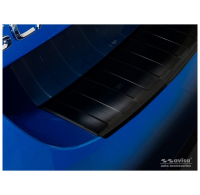Protector negro acero paragolpes trasero Skoda Scala 2019- 'Ribs'