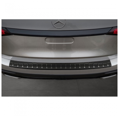 Protector de parachoques trasero en acero inoxidable para Mercedes GLC II (X254) 2022- 'Ribs'.