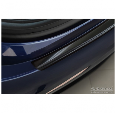 Protector de parachoques trasero de acero inoxidable negro adecuado para Tesla Model Y 2020-