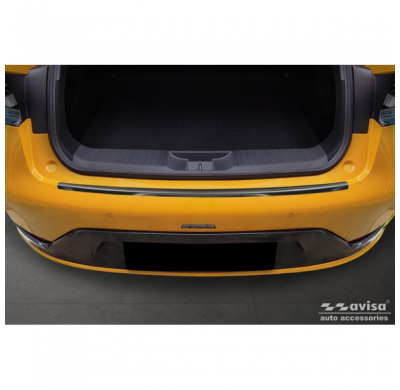 Protector de parachoques trasero de acero inoxidable negro apto para Toyota Prius V (XW60) 2023-