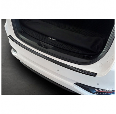 Protector de parachoques trasero de acero inoxidable negro Avisa adecuado para Mazda CX-80 (KL) 2024-